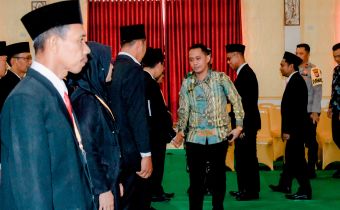 21 Anggota Panwascam Kabupaten Mesuji Dilantik, Bawaslu Lampung Tekankan Pentingnya Sosialisasi Kepada Masyarakat