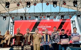 Bawaslu Lampung Hadiri Launching Maskot Dan Jingle Pilkada Serentak 2024 Di Kabupaten Tulang Bawang