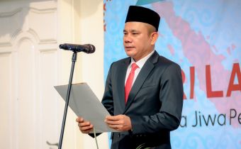 Peringati Hari Lahir Pancasila, Bawaslu Lampung Gelar Upacara