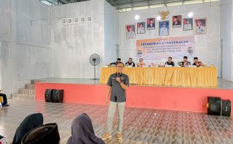 PKD Pilkada Di Way Kanan Resmi Dilantik, Bawaslu Lampung Tegaskan Jaga Integritas