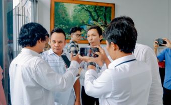 [[Konferensi Pers]] Didepan Peserta UKW PWI, Bawaslu Lampung Tekankan Pencegahan dan Pengawasan Dalam Pilkada 2024