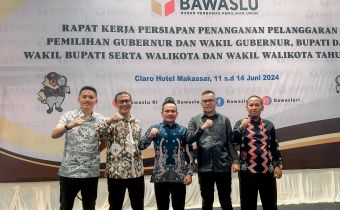 Bawaslu Lampung Hadiri Rapat Persiapan Penanganan Pelanggaran Pilkada Tahun 2024