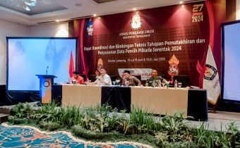 Bawaslu Lampung Dorong Profesionalisme Petugas Pantarlih Untuk Pilkada 2024