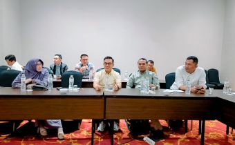 Bawaslu Lampung Hadiri Rapat Persiapan dan Evaluasi Pelaksanaan Kompetisi Debat Penegakan Hukum Pemilu
