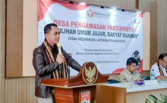 Deklarasi Desa Pengawasan Partisipatif, Bawaslu Lampung Ajak Masyarakat Untuk Aktif Awasi Pilkada 2024