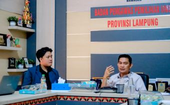 Bawaslu Lampung Terima Audiensi BEM Fakultas Hukum Universitas Lampung
