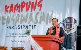 Bawaslu Luncurkan Kampung Pengawasan Partisipatif Di Kelurahan Tugu Sari Kabupaten Lampung Barat