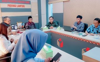 Bawaslu Lampung Terima Kunjungan BPKP Untuk Reviu Pertanggungjawaban Keuangan Pemilu 2024