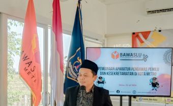 Bawaslu Lampung Tekankan Kerja Kolektif Dalam Pengawasan Pemilihan