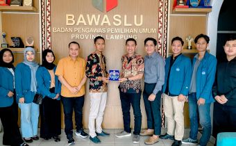 Bawaslu Provinsi Lampung Resmi Melepas Mahasiswa Magang Dari FISIP UNILA