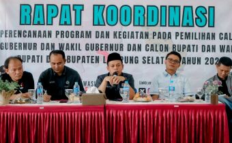 Bawaslu Lampung Imbau Jajaran Pengawas Pemilu Didorong Tingkatkan Profesionalisme Dan Koordinasi Untuk Pilkada 2024