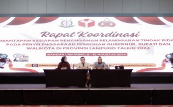 Bawaslu Lampung Dorong Sinergitas Gakkumdu Untuk Pemilihan 2024