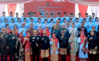 Bawaslu Lampung Hadiri Upacara Peringatan HUT RI ke-79 Di Kota Baru