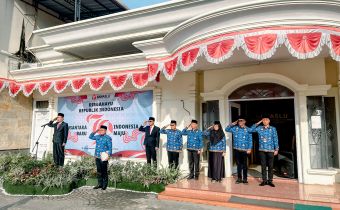 Bawaslu Provinsi Lampung Gelar Upacara Peringatan HUT ke-79 Kemerdekaan RI