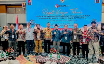 Bawaslu Lampung Hadiri Rapat Kerja Teknis Pemantauan Dan Evaluasi Pelaksanaan Anggaran Dan Kinerja