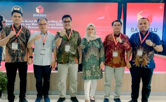 Perkuat Kapasitas, Bawaslu Lampung Ikuti Bimtek Hukum Acara Perselisihan Hasil Pemilihan