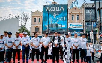 Hadiri Jalan Sehat Menuju Pilkada Damai, Bawaslu Lampung Ajak Masyarakat Menjadi Pengawas Partisipatif