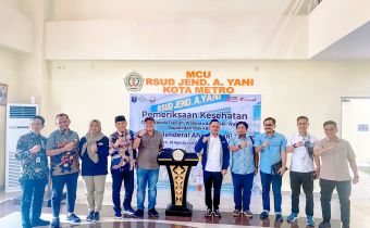 Bawaslu Lampung Bersama Jajaran Awasi Ketat Pemeriksaan Kesehatan Calon Kepala Daerah di RSUD Ahmad Yani