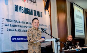 Bawaslu Lampung Dorong Digitalisasi Arsip Untuk Pemilihan 2024