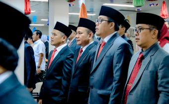 Bawaslu Lampung Hadiri Pelantikan Anggota DPRD Lampung 2024-2029