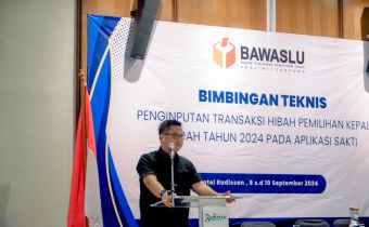 Gelar Bimtek, Bawaslu Lampung Imbau Penggunaan Anggaran Pilkada Harus Sesuai Aturan