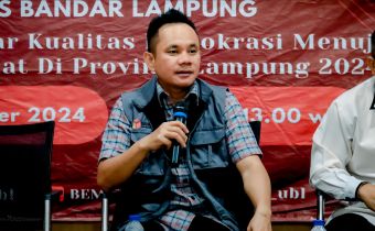 Wujudkan Pilkada Sehat, Bawaslu Lampung Ajak Mahasiswa Jadi Pengawas Partisipatif