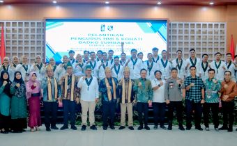 Bawaslu Lampung Hadiri Pelantikan Pengurus HMI Badko Sumbagsel Periode 2024-2026