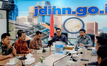 Bawaslu Provinsi Lampung Lakukan Studi Banding JDIH Di BPHN Kemenkumham RI