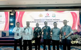 Bawaslu Lampung Hadiri Workshop Tindak Pidana Pemilihan Gubernur, Bupati, dan Walikota