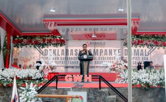 Bawaslu Lampung Selatan Gelar Deklarasi Kampanye Damai Dan Pilkada Damai 2024