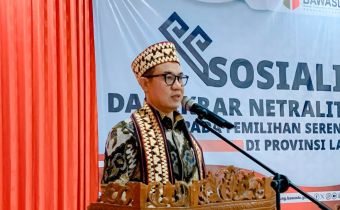 Bawaslu Lampung Gelar Ikrar Netralitas Kepala Pekon Di Tanggamus Hadapi Pilkada 2024
