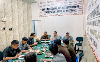 Bawaslu Lampung Imbau Jajaran Gakkumdu Kabupaten Lampung Selatan, Dalam Menangani Dugaan Pelanggaran Sesuai Dengan Aturan