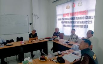 Bawaslu Lampung Tegaskan Pentingnya Penanganan Tindak Pidana Pemilihan Berdasarkan Prinsip Hukum