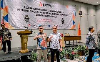 Bawaslu Lampung Hadiri Reviu Dokumen Peraturan, Keputusan Dan Standar Operasional Prosedur Terkait Pelayanan Informasi Publik Di Lingkungan Badan Pengawas Pemilu
