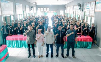 Rapat Penguatan Kapasitas Pengawas TPS Gedong Tataan, Bawaslu Lampung Tekankan Pentingnya Integritas