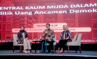 Kolaborasi KPK Dan Bawaslu Lampung Gencarkan Kampanye Anti Politik Uang Menjelang Pilkada 2024