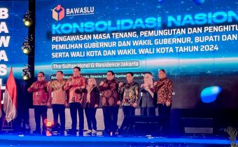 Bawaslu Lampung Hadiri Konsolidasi Nasional Pengawasan Pilkada 2024