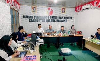 Sentra Gakkumdu Lampung Pantau Penanganan Dugaan Politik Uang Di Tulang Bawang