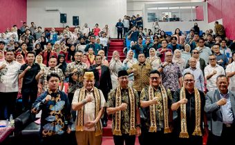 Bawaslu Lampung Hadiri BEM Fakultas Hukum UNILA Gelar Seminar Nasional, Dorong Lampung Maju dan Indonesia Emas 2045