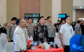 Bawaslu Lampung Hadiri Rilis Akhir Tahun Polda Lampung 2024