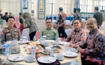 Bawaslu Provinsi Lampung Hadiri Pelepasan Tugas Jabatan Pj. Sekretaris Daerah Lampung