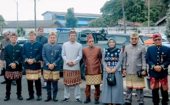 Bawaslu Lampung Hadiri Acara Ngantak Gubernur Provinsi Lampung Buka Belangan