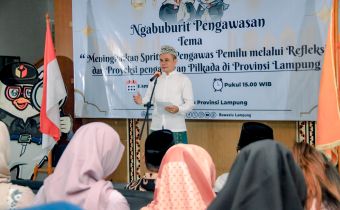 Bawaslu Provinsi Lampung Gelar â€˜Ngabuburit Pengawasanâ€™ Untuk Edukasi Masyarakat Tentang Pemilu