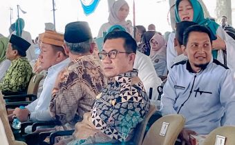 Bawaslu Lampung Hadiri Halal Bihalal Pemprov Lampung Bersama Forkopimda