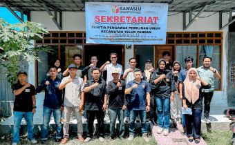 Bawaslu Lampung Tegaskan Profesionalisme Jajaran Pengawas Pemilu Pada Tahapan PSU Di Pesawaran