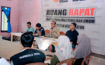 Bawaslu Lampung Imbau Panwaslucam Jaga Integritas Dan Perkuat Publikasi Pengawasan PSU Di Pesawaran