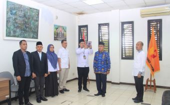 Bawaslu Lampung Hadiri Pelantikan Dan Pengambilan Sumpah/Janji Jabatan Pimpinan Tinggi Pratama di Lingkungan Bawaslu Melalui Zoom Meeting
