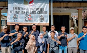 Bawaslu Lampung Imbau Panwaslucam di Pesawaran Jaga Kekompakan dan Kesehatan Jelang PSU 24 Mei 2025