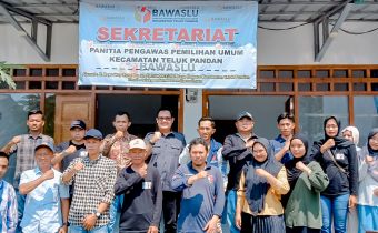 Bawaslu Lampung Ingatkan Jajaran Adhoc Bawaslu Di Pesawaran Mitigasi Kerawanan Pada Masa Tenang