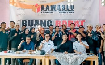 Bawaslu Lampung Imbau Panwaslucam Dan PKD Perketat Pengawasan Jelang Masa Tenang PSU Di Pesawaran